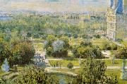 Claude Monet View of Tuileries Gardens, Paris oil painting picture wholesale